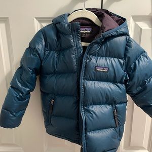 Patagonia Baby/Toddler Hi-loft down sweater hoodie winter jacket